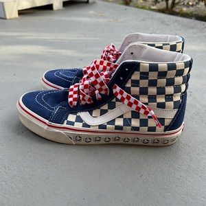 VANS BMX SK8-HI REISSUE 'TRUE BLUE, MEN 6.5 OR WOMENS 8 PLEASE READ